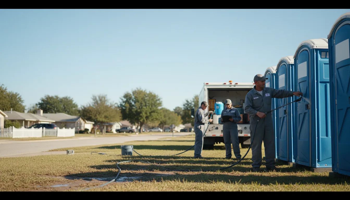 Long-Term Portable Toilet Rental in Aspermont, TX near me